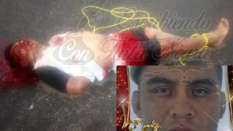 LEVANTAN Y ASESINAN A ELEMENTO DE FUERZA CIVIL