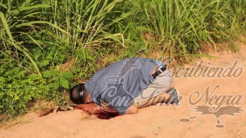 LO ASESINAN A BALAZOS