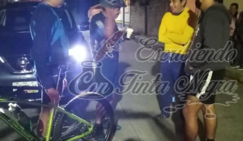 SE EXTRAVÍAN CICLISTAS DE CHOCAMÁN