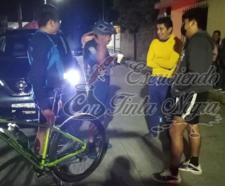 SE EXTRAVÍAN CICLISTAS DE CHOCAMÁN