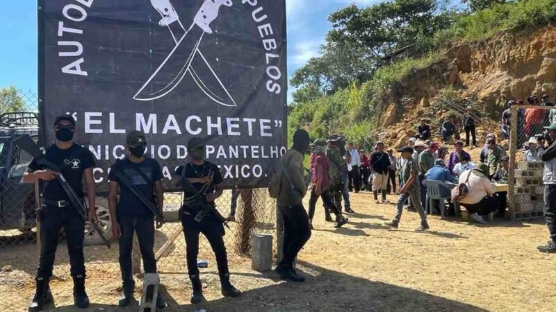 INDÍGENAS DE CHIAPAS APOYAN A GRUPO DE AUTODEFENSA ‘LOS MACHETES’