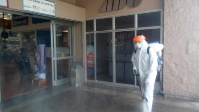 REFUERZAN MEDIDAS CONTRA COVID EN ESPACIOS PÚBLICOS