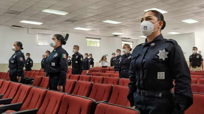 SE GRADÚAN 308 POLICÍAS ESTATALES