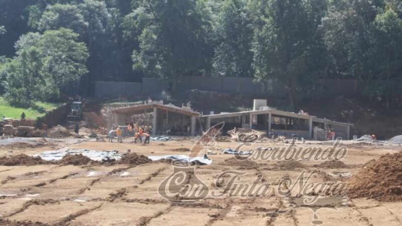 AVANZA CONSTRUCCIÓN DE CUARTEL PARA GUARDIA NACIONAL EN HUATUSCO