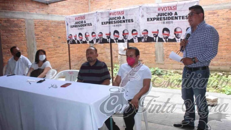 BUSCAN 125 MIL VOTOS EN CONSULTA DE JUICIO CONTRA EX PRESIDENTES