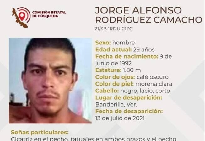 ENCUENTRAN A JOVEN DESAPARECIDO COLGADO DE UN ÁRBOL