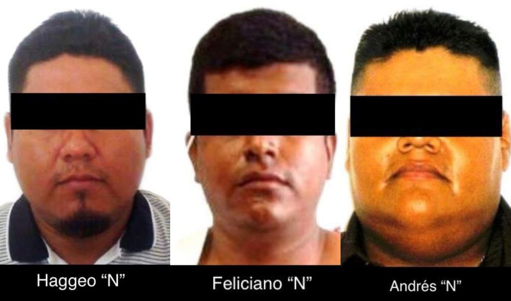 CAPTURAN A TRES DEL CJNG POR EJECUCIÓN DE ELEMENTO DE FUERZA CIVIL