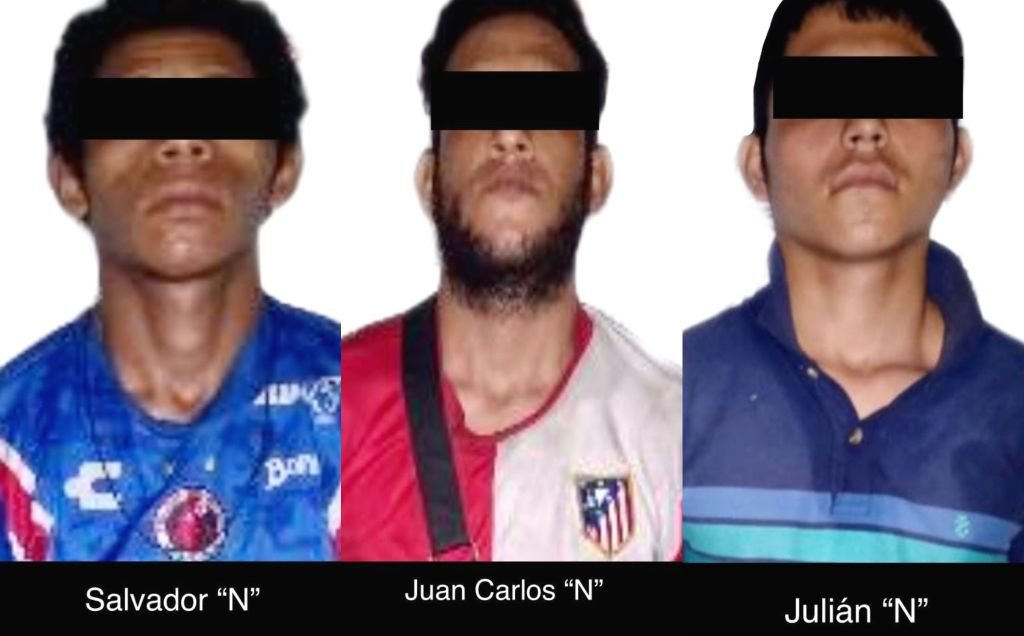 DETIENEN A TRES POR ROBO EN ESCUELA