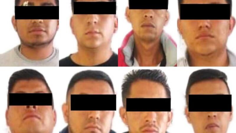 CAPTURAN A 8 PISTOLEROS DE EL BUCHANNAS