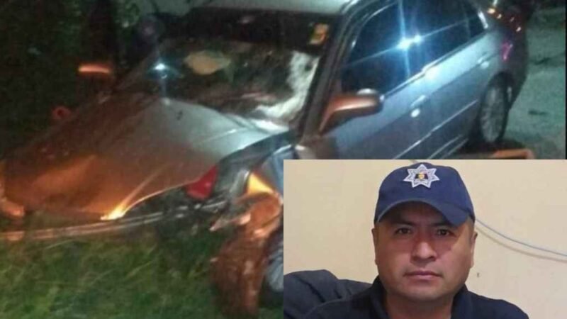 SE MATA COMANDANTE EN ACCIDENTE