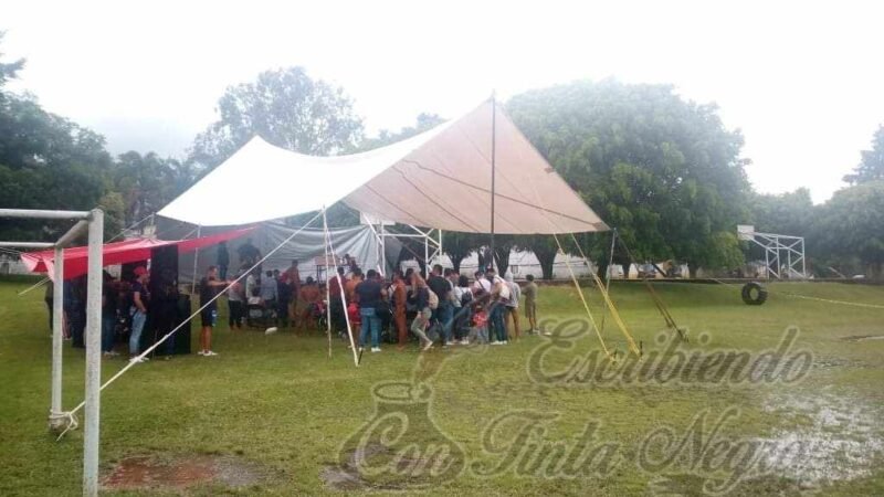 SÍNDICA DE COSCOMATEPEC BOICOTEA EVENTO DEPORTIVO