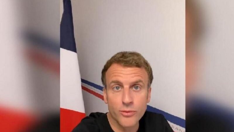 MACRON SE VUELVE INFLUENCER CONTRA DESINFORMACIÓN SOBRE VACUNAS
