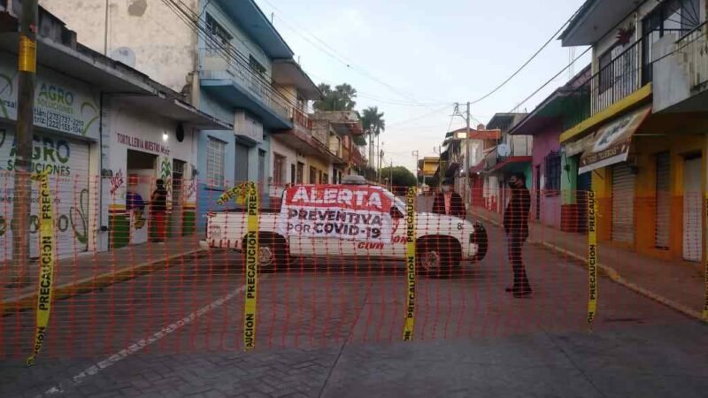 DELIMITAN MOVILIDAD EN IXHUATLÁN