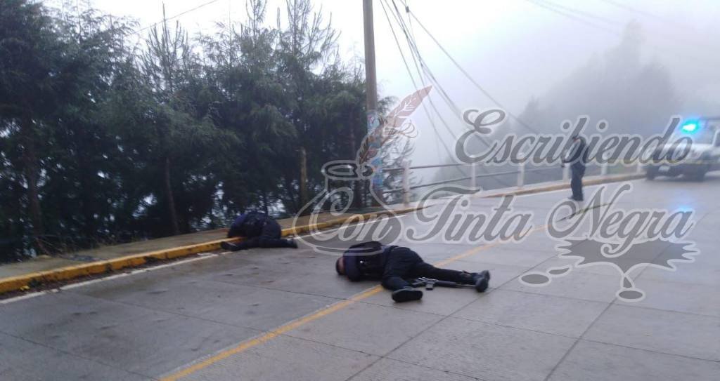 ATACAN A ESTATALES; DOS MUERTOS EL SALDO