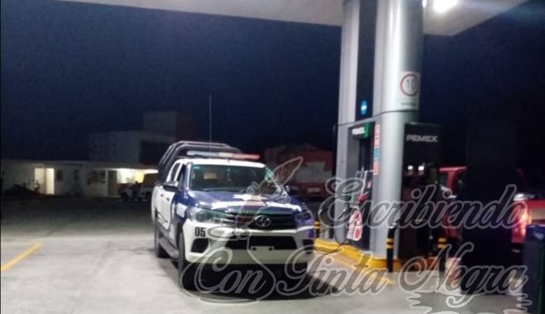 ASALTAN GASOLINERÍA DE DOS CAMINOS