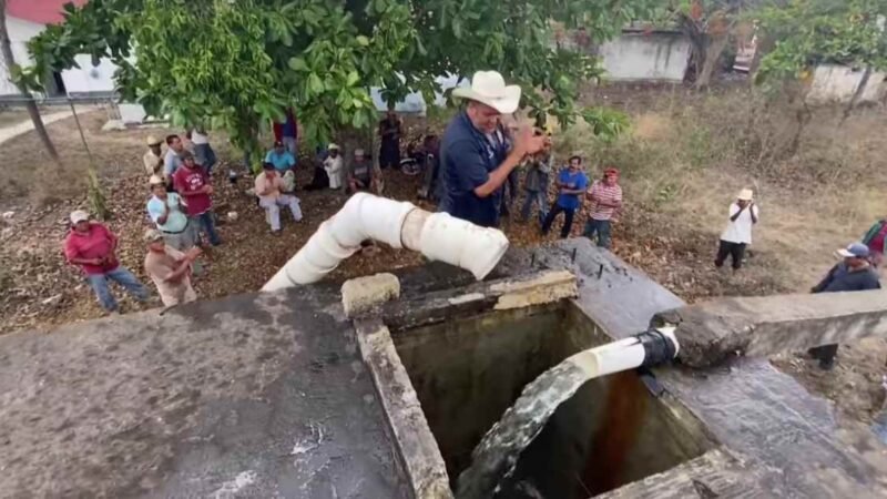 FAMILIAS DE COMAPA YA TIENEN AGUA