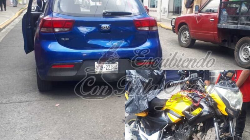 IMPACTA MOTOCICLISTA CONTRA KIA