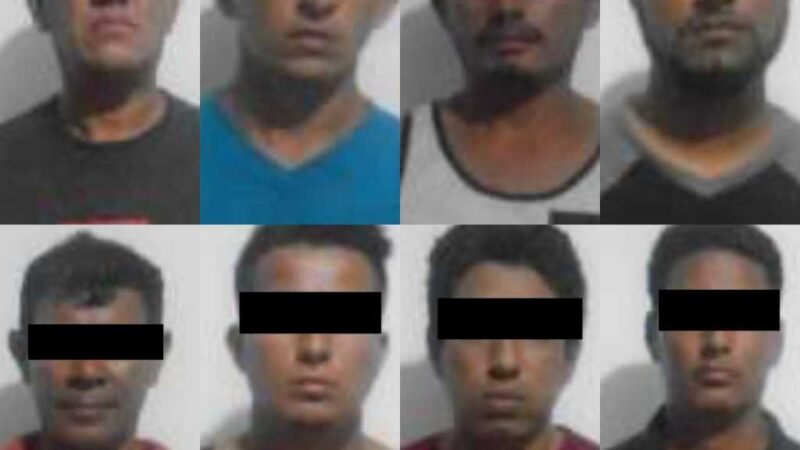 CAPTURAN A 8 DEL CJNG