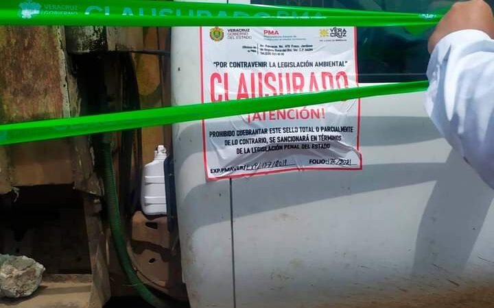 CLAUSURAN TIRADERO EN SANTIAGO TUXTLA