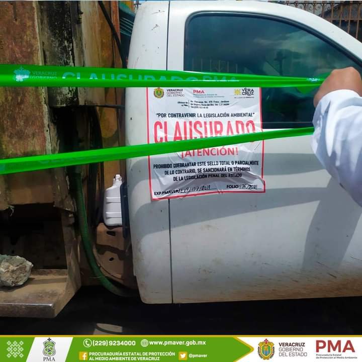 CLAUSURAN TIRADERO EN SANTIAGO TUXTLA