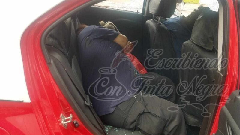 EJECUTAN A CUSTODIA Y A TAXISTA