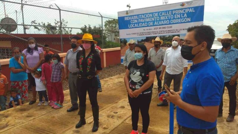 REHABILITAN ACCESO EN ÁLVARO OBREGÓN