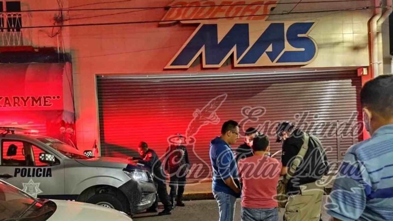 MUERE MÉDICO DE HUATUSCO DENTRO DE BODEGA MAS