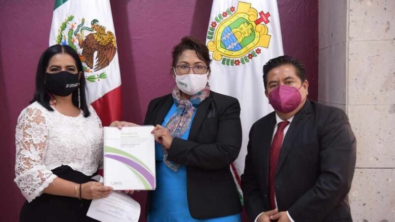 RECIBE CONGRESO, INFORME DE SEGUIMIENTO DE LAS CUENTAS PÚBLICAS 2017 Y 2018