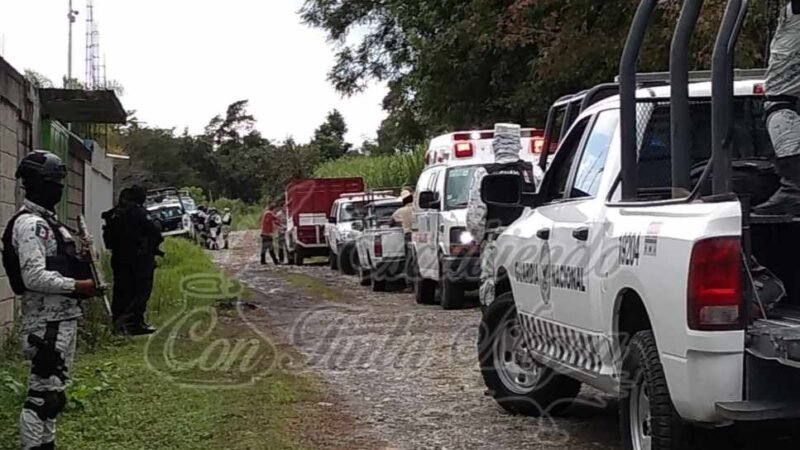 ASESINAN A MUJER EN COSCOMATEPEC