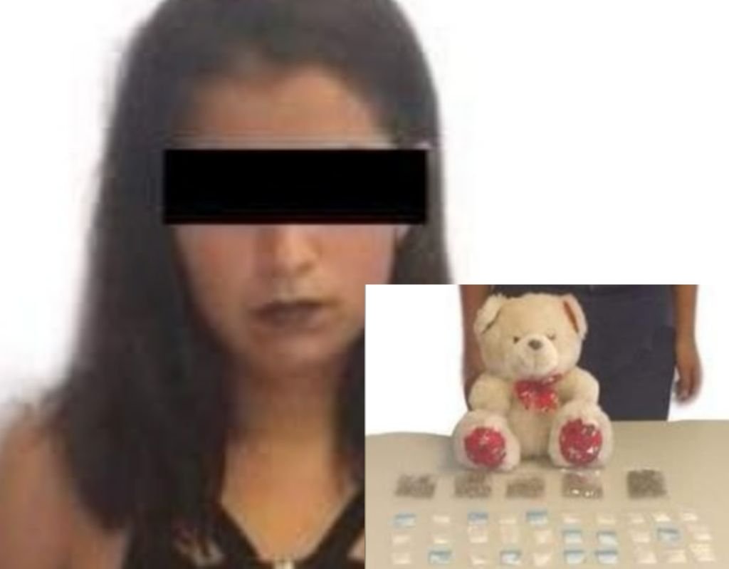 LE ENCUENTRAN DROGA OCULTA EN OSO DE PELUCHE