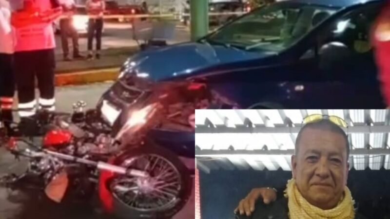GRAVE, “BIKER” EMBESTIDO POR AUTO EN FORTÍN
