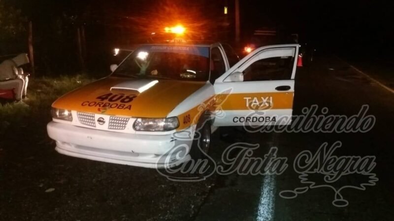 MUERE TAXISTA SOBRE CARRETERA A HUATUSCO