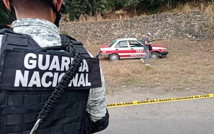 ASESINAN A LÍDER DE TAXISTAS