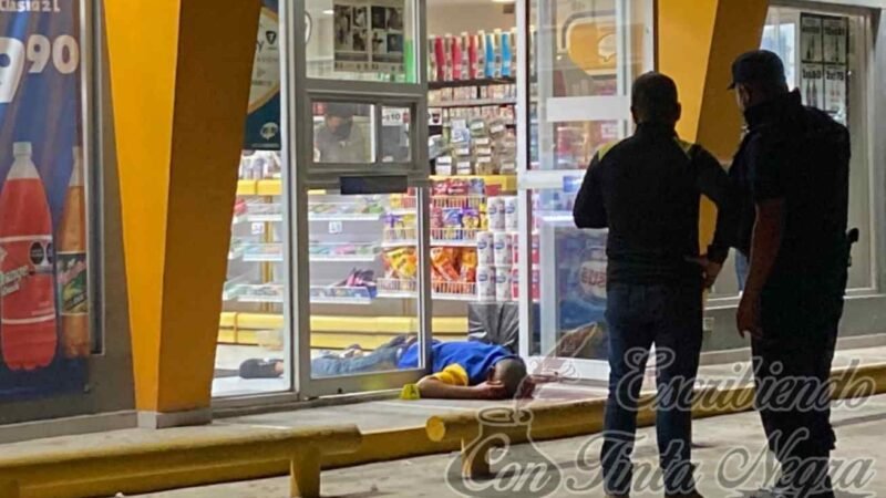 ASALTANTE ES ABATIDO AL ENFRENTARSE A LA POLICÍA