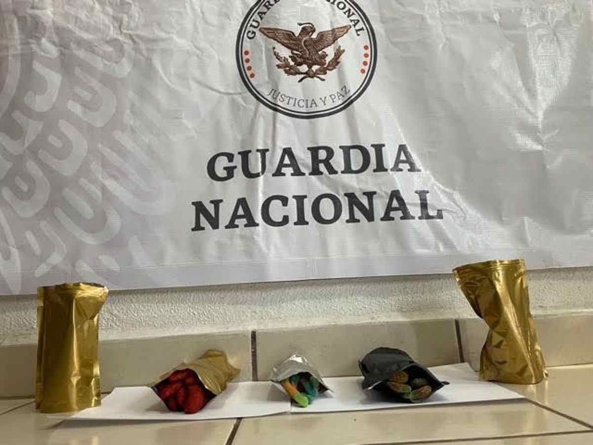 HALLAN GOMITAS Y OTRAS GOLOSINAS CON MARIGUANA EN MICHOACÁN