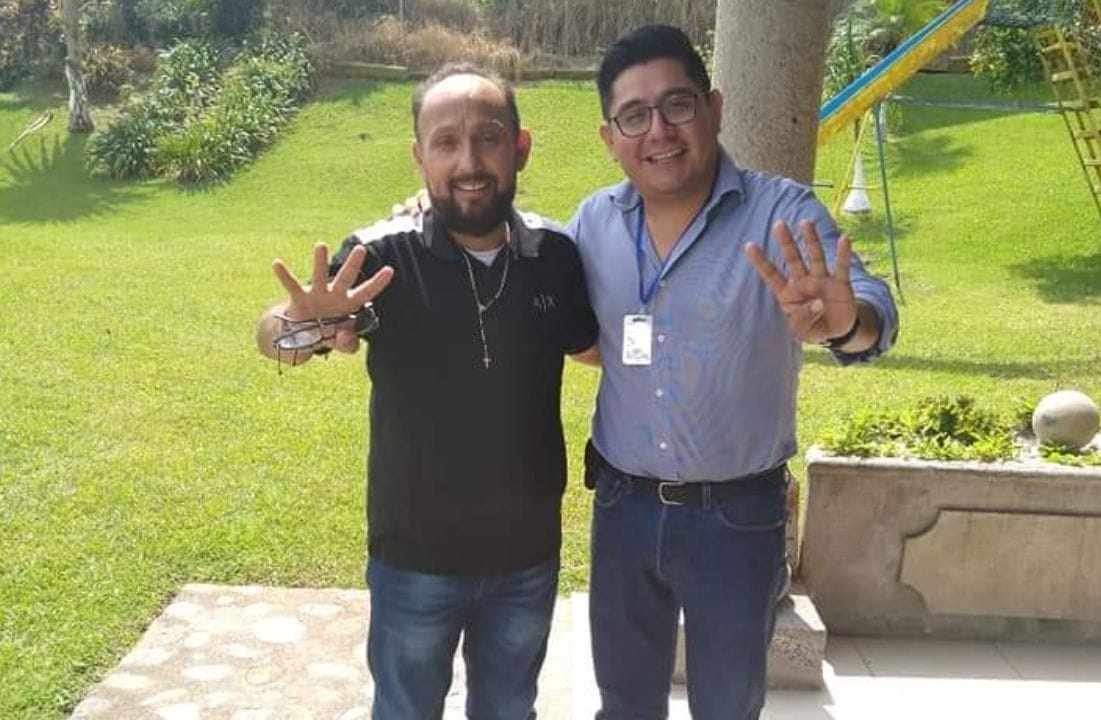 SE REUNE VENTURA DEMUNER CON LÍDER ESTATAL DEL MORENA