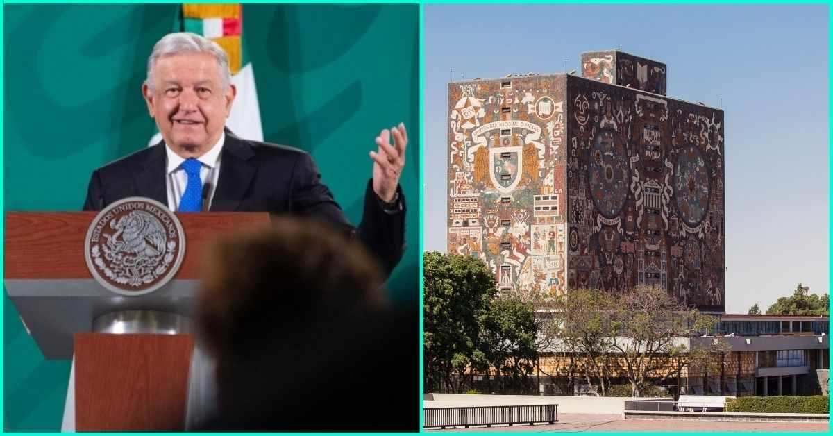 “UNAM SE VOLVIÓ INDIVIDUALISTA Y NEOLIBERAL”: AMLO