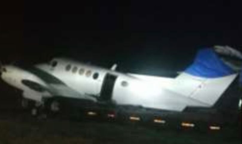 ASEGURAN AVIONETA CON DROGA