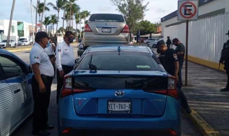 INTERVIENE SSP 3 VEHÍCULOS POR BRINDAR SERVICIO “IN DRIVER”