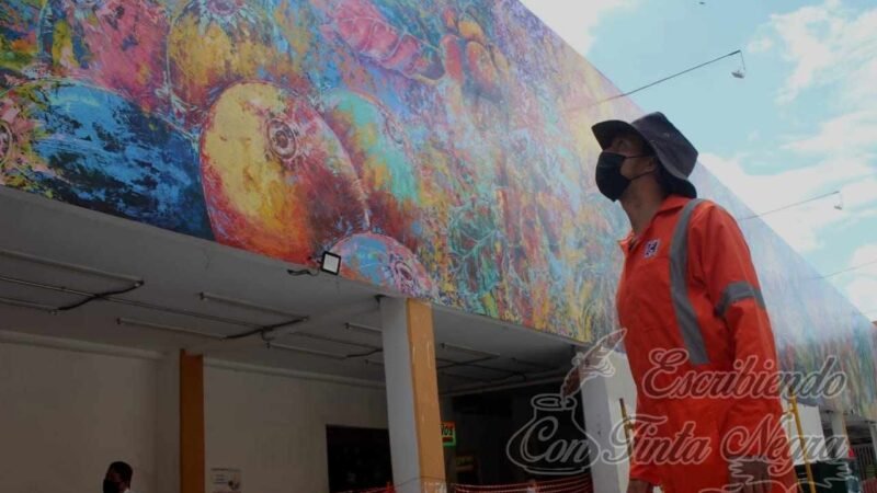 MURAL DEL CAFÉ, UNA OBRA DE LUZ