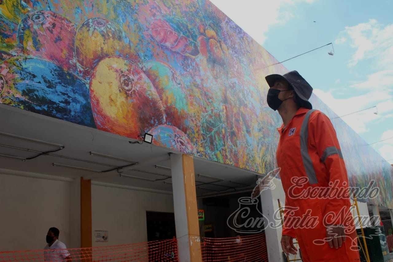 MURAL DEL CAFÉ, UNA OBRA DE LUZ