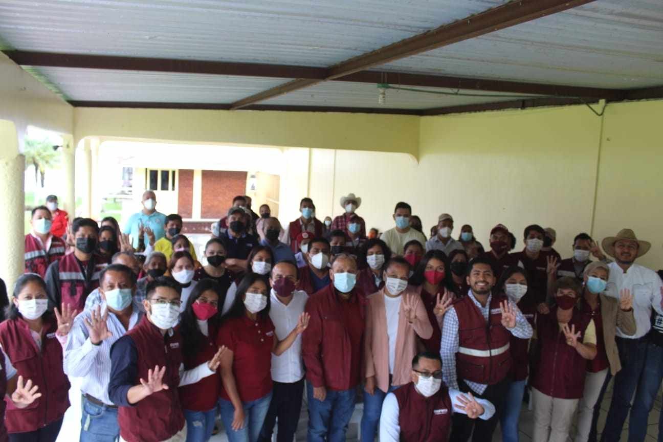 INTEGRAN PRIMEROS COMITÉS DE BASE DEL MORENA