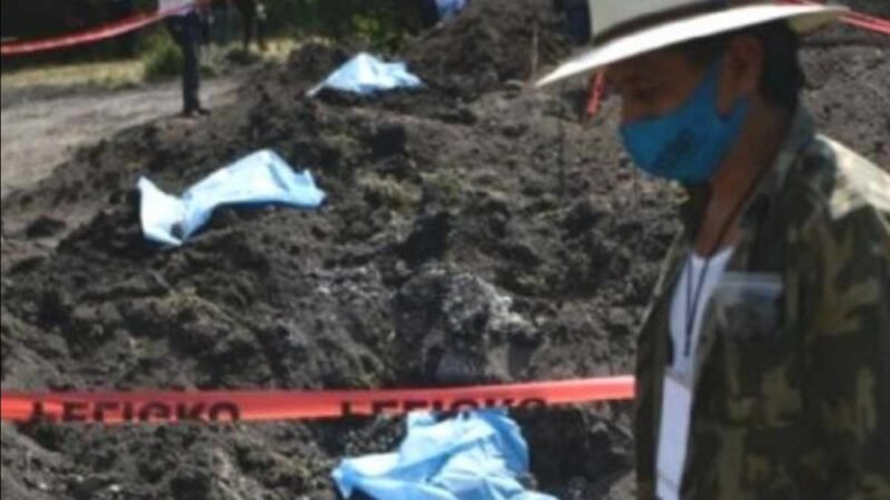 HALLAN AL MENOS DIEZ FOSAS CLANDESTINAS EN MORELOS
