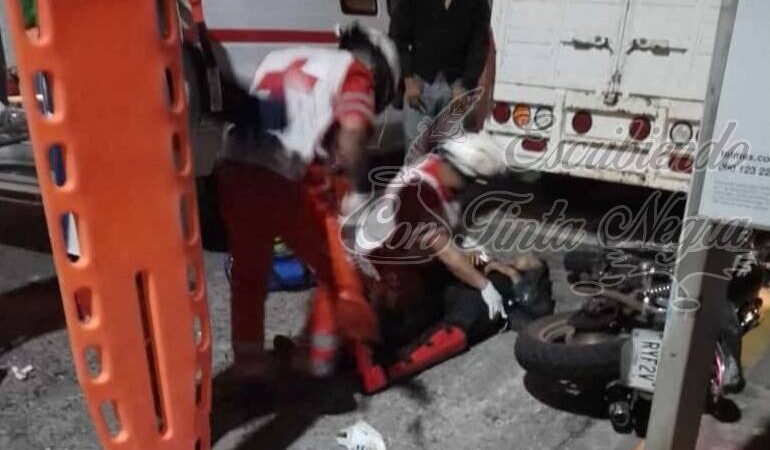 DATSUN IMPACTA A MOTOCICLISTA