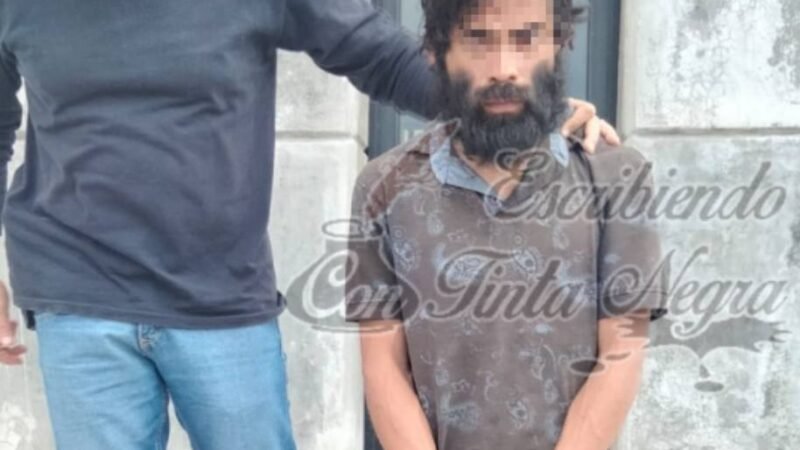 CAPTURAN A AYUDANTE DE ALBAÑIL POR ULTRAJES A LA AUTORIDAD