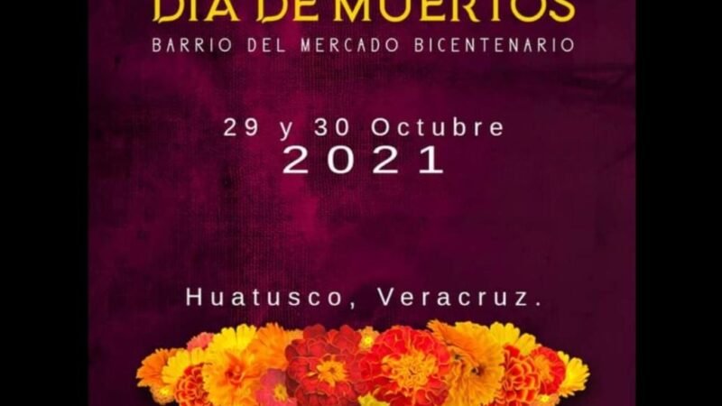 HABRÁ CONCURSO DE ESCULTURAS DE DÍA DE MUERTOS EN HUATUSCO