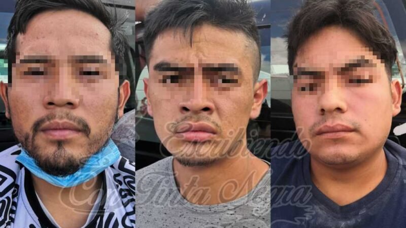 DETIENEN A 3 POR LESIONES DOLOSAS