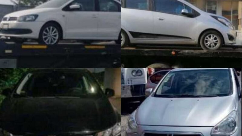RECUPERA SSP SEIS VEHÍCULOS CON REPORTE DE ROBO EN VERACRUZ-BOCA DEL RÍO