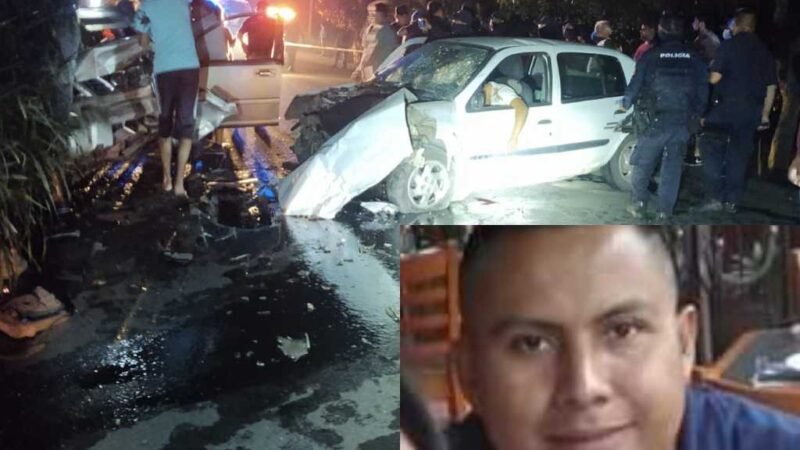 MUEREN DOS EN CHOQUE EN AMATLÁN