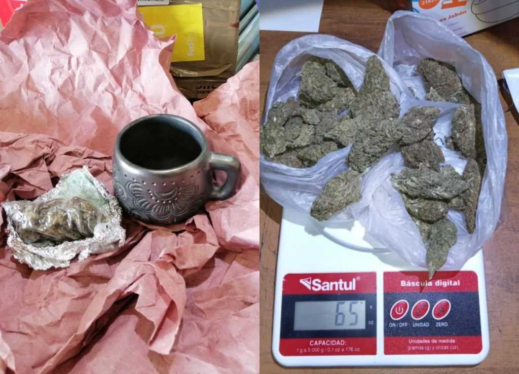 ASEGURAN PAQUETES CON DROGA